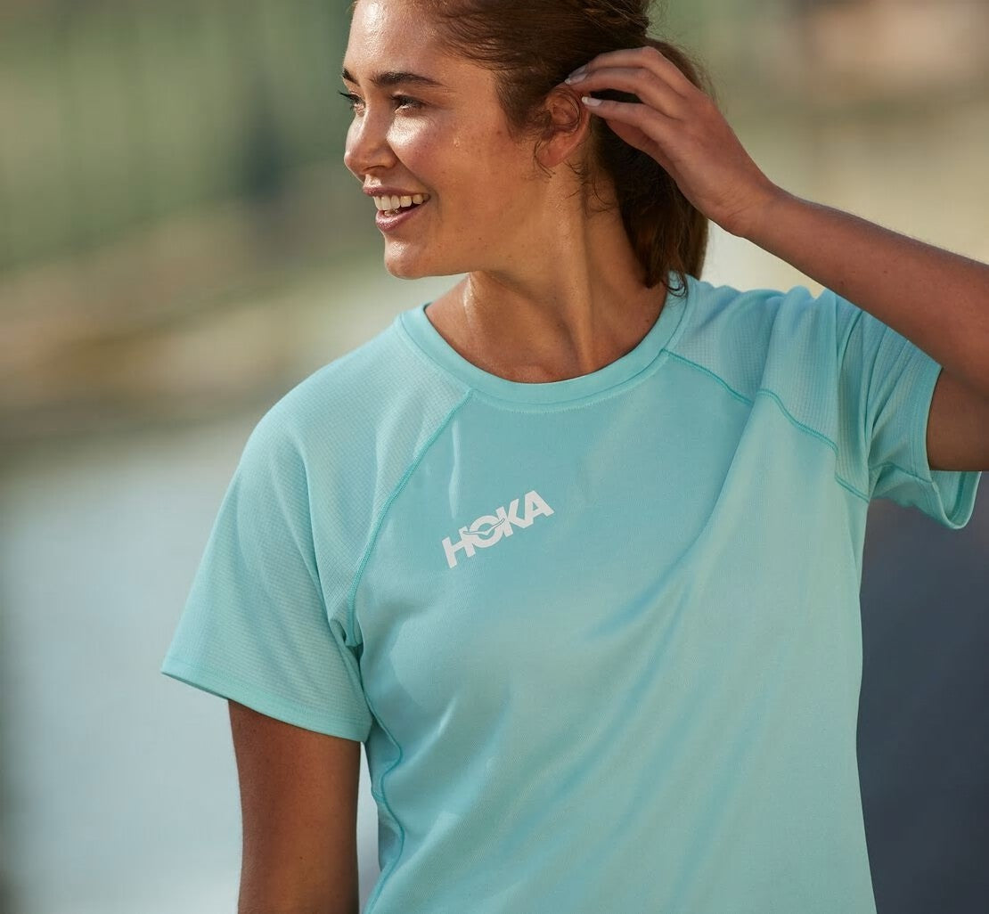 HOKA Women's Performance Short Sleeve