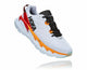 White / Blazing Orange