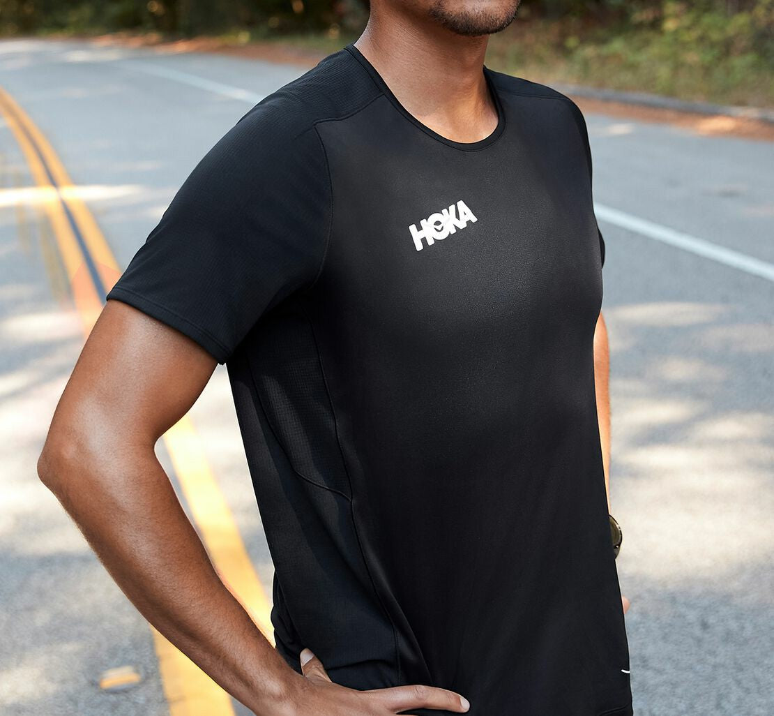 HOKA Men's Performance Short Sleeve