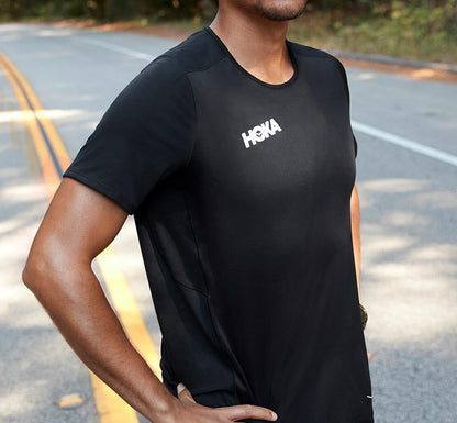 HOKA Men's Performance Short Sleeve