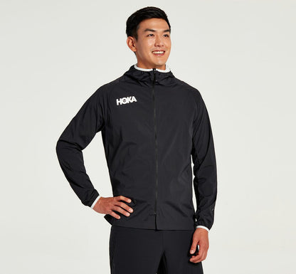 HOKA Men's Full-Zip Wind Jacket