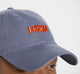 Blue Grey / Vermilion Orange