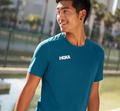 HOKA Men's Performance Short Sleeve